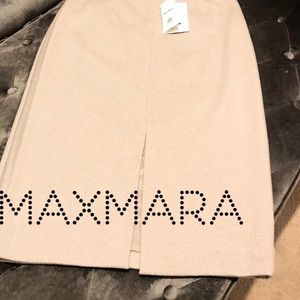 MaxMara 100% virgin wool skirt